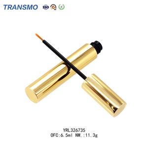 Tube de mascara personnalisé en or 6,5 ml, flacon vide pour eye-liner, sérum pour cils, emballage cosmétique en gros - Product Image 4