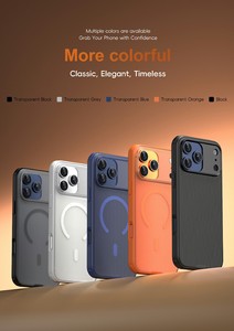 <span class=keywords><strong>Funda</strong></span> Magnética Antihuellas para Teléfono Móvil, Diseño de Puntos 3D de Lujo, TPU+PC, para 17 Pro Max, Todas las Series - Product Image 6
