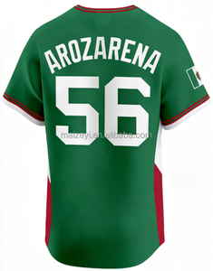 2026 Migliore Qualità Personalizzata Messico # 30 Alejandro Kirk # 16 Jarren <span class=keywords><strong>Duran</strong></span> # Maglia cucita Randy Arozarena numero 56 per il World Baseball Classic - Product Image 2