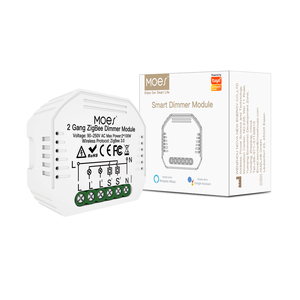 ZigBee – Mini gradateur intelligent, bricolage, interrupteurs de lumière 2 voies sans fil, maison intelligente avec Tuya <span class=keywords><strong>Smart</strong></span> Life <span class=keywords><strong>Aubess</strong></span> Alexa Alice Google Home - Product Image 1
