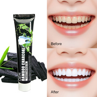 CHIC BEAUTE OEM Dentifrice Personnalisé au Logo, Sans Fluorure, Menthe, Dents Fortes, Blanchiment Naturel, Charbon de Bambou Noir, Soin Buccal