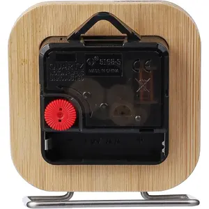 Horloge en bambou, gadgets écologiques personnalisés - Product Image 3