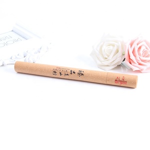 Varilla <span class=keywords><strong>de</strong></span> incienso larga y delgada biodegradable, tubo <span class=keywords><strong>de</strong></span> <span class=keywords><strong>papel</strong></span> Kraft, diseño personalizado, cilindro, cartel <span class=keywords><strong>de</strong></span> correo, embalaje, <span class=keywords><strong>Contenedor</strong></span> <span class=keywords><strong>de</strong></span> <span class=keywords><strong>cartón</strong></span> - Product Image 2