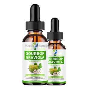 Ausreson Private Label Soursop Graviola Extracto Suplemento líquido Orgánica Guanabana Hojas Líquido Graviola Gotas - Product Image 1