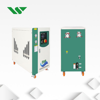 Refroidisseur d'eau industriel à compresseur 5HP 7.5kw/10HP, refroidi par eau, pour le soufflage de bouteilles en PET