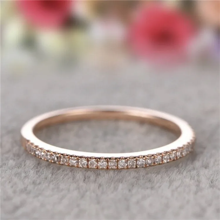 Luxury Brand Ring Jewelry Women Wedding Gold Silver Color Cubic Zircon Rings Adjustable Rings