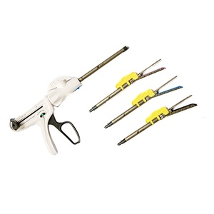 Set di Strumenti Chirurgici Endoscopici con <span class=keywords><strong>Cartucce</strong></span> da 60mm, Lama Lineare a Spessore Medio da 45mm, 6 File, Funzionamento Manuale - Product Image 1