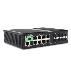 8* 1000X SFP MANAGED SWITCH(3CI-SFP0808GM) Industrial 8* 10/100/1000T + 8k POE CCTV Security System Cwdm Light Source 16 Port