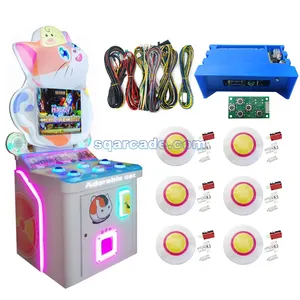 Arcade Ticket Dispenser Maschine Kid DIY Kit Whack-A-Mole Kinder Spiel automat Kit Teile Schlagen Maus Münze betriebene Spiele