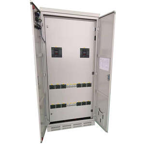 Armoire de distribution triphasée basse tension <span class=keywords><strong>MCC</strong></span> de haute qualité, sur pied, avec disjoncteur 63A, construction en tôle IP65 - Product Image 3