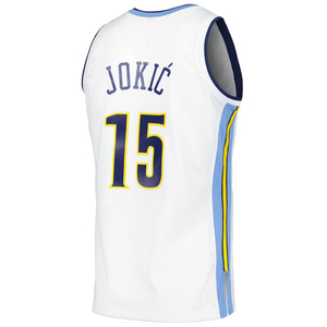 <span class=keywords><strong>Denver</strong></span> 2025 para Hombre # 15 Camisetas de Baloncesto Personalizadas con el Número 15 de <span class=keywords><strong>Jokic</strong></span>, Camisetas Bordadas, Uniformes Juveniles, Ropa Deportiva con Logos - Product Image 5
