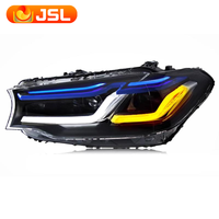 Feux de voiture pour BMW G30, phares LED DRL pour 2017-2020 pré-LCI, accessoires automobiles avec lentille de projecteur, avant 525i 530i 535i