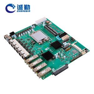 OEM 6Lan 4 * SFP 10G เมนบอร์ด1U ความปลอดภัยเครือข่าย2DDR4เซิร์ฟเวอร์ pfense Firewall motherboard กับ12th Gen LGA 1700 H610ชิปเซ็ต Q670 <span class=keywords><strong>H670</strong></span> - Product Image 6
