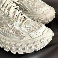 Nouvelles Chaussures Unisexe à Plateforme Style Tank, Baskets de Marche Grande Taille Antidérapantes à Semelle Crantée en Caoutchouc