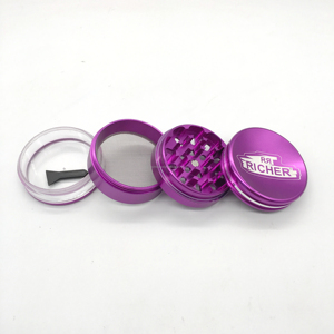 Hot Selling 40MM Manual Cigarette <b>Grinder</b> Four Layer Portable <b>for</b> Smoking Set Simple Style Cigarette Shredder - Product Image 5