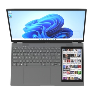 Portátil Empresarial Nuevo de Fábrica con Pantalla Táctil Dual de 15.6 Pulgadas, CPU Intel N100, 16 GB de <span class=keywords><strong>RAM</strong></span>, 256 GB de SSD, Windows 11, Desbloqueo Facial, <span class=keywords><strong>RGB</strong></span> - Product Image 3