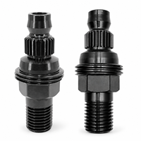 Adaptateur de perceuse diamantée en acier de précision DDBU vers 1-1/4"-7 UNC pour conversion de filetage et perçage du béton