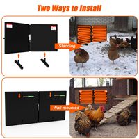 Couveuse de poulet pliable à économie d'énergie équipement d'élevage de volaille poulailler plaque chauffante panneau de chauffage électrique