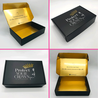 Boîte d'Expédition en Carton Ondulé Rose avec Logo Personnalisé, Boîte d'Envoi Postale pour Coffret Cosmétiques, Soins de la Peau et Emballage Beauté