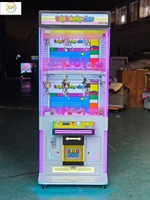 Machines à griffes à monnayeur, à deux niveaux et six griffes, pour peluches et cadeaux, en gros