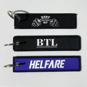 Personalisierter, Doppelseitig Gewebter Schlüsselanhänger und Jet-Tag als Werbeartikel & Karabiner für Auto, Tasche, Gepäck & den Heimgebrauch - Product Image 5