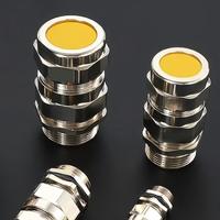 Exd Explosionsgeschützte SS304 SS316 Kabelverschraubung IP66 Wasserdicht Doppelte Kompression Armiert -60~+100 Niedrig-/Hochspannung M12-M63 Modell