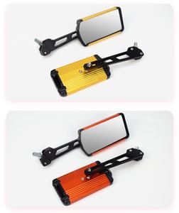 Rétroviseur carré DIY pour moto, compatible avec NIU, Yadea, modèles de rétroviseurs modifiés, ajustement universel pour motos et vélos électriques - Product Image 4