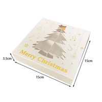 Boîtes en papier de qualité supérieure pour les bonbons du festival du chocolat haut de gamme Boîte d'emballage cadeau de Noël