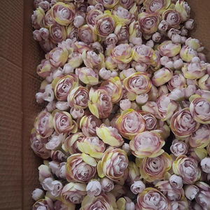 Fabricant Jarrey Mini fleurs de renoncule en soie artificielles pour bricolage Bouquets <span class=keywords><strong>D</strong></span>écoration intérieure Centres de table de mariage Arrangement floral - Product Image 1