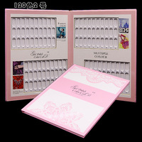 Fournitures pour ongles 60/80/120 couleurs livre d'affichage conseils pour ongles pour Nail Art carte de couleur outils de manucure