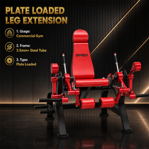 Macchina per Estensione Gambe Singole all'Ingrosso, Attrezzatura per Allenamento Isolato dei <span class=keywords><strong>Quadricipiti</strong></span> - Product Image 1