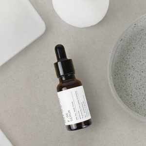 Botella de Vidrio Transparente de 30 ml (1 oz) para Suero, con Gotero de Bambú, Impresión Serigráfica de Aceites Esenciales, Venta al Por Mayor - Product Image 2