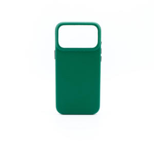 Étui de protection pour téléphone vert foncé texturé avec découpes précises - Product Image 1