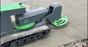 آلة تسوية الخرسانة الزاحفة SCJC للطرق، روبوت تسوية يعمل بالركوب مع قرص 800 مم لتشطيب الأسطح - Product Image 3