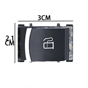 Interrupteur à bouton-poussoir pour bouchon de réservoir de carburant Volkswagen, en ABS, référence 1KD959833, pièces automobiles 1T0959833 - Product Image 2