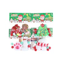 Mainan Squishy Natal 2026 Baru, Bola Fidget TPR Lembut untuk Meredakan Stres Anak-anak dan Dewasa, Hadiah Natal, Isian Kado Natal