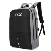 Vente en gros de sacs à dos pour voyages d'affaires antivol approuvés pour le vol avec logo personnalisé sac à dos multi-poches pour ordinateur portable avec verrouillage par mot de passe