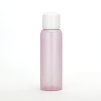 Flacon cosmétique vide en PET rose transparent, parfum, désodorisant, 100 ml, 150 ml, emballage personnalisé avec vaporisateur sans air