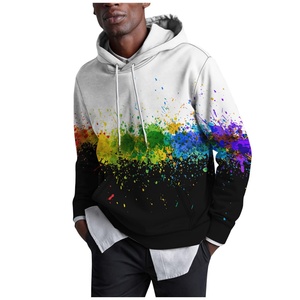 Sudadera con Capucha Personalizada para Hombre, Talla Grande, 100% Algodón, Transpirable, con Bolsillo Original para el Verano - Product Image 2