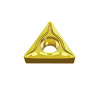 Outils de tournage triangulaires personnalisables en carbure de tungstène TCMT110204FG CT3000 pour acier allié et carbure de titane, support OEM