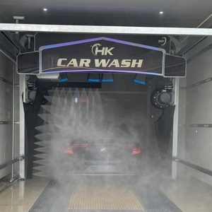 Machine de lavage de voiture automatique sans contact à haute pression 360° en acier inoxydable de la marque HK, vente directe d'usine - Product Image 2