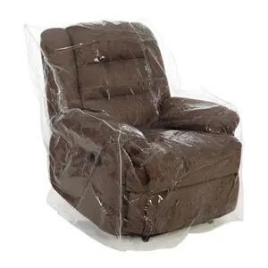 Hot sale clear plastic sofa covers chair covers water resistant