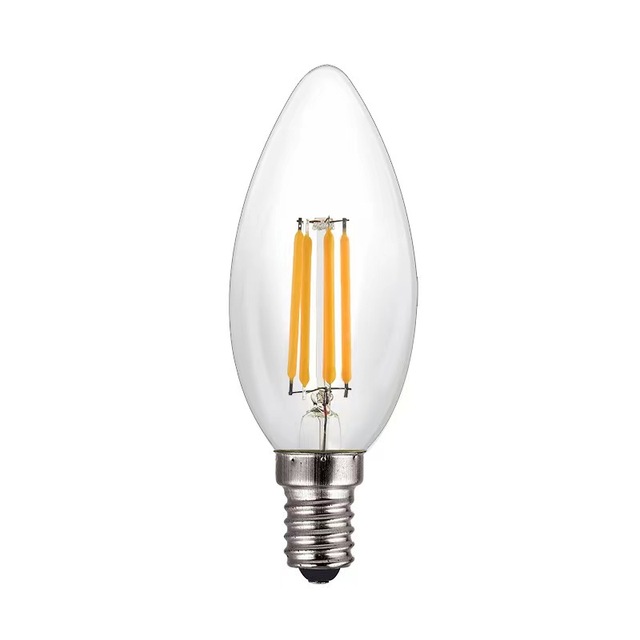 220v 12V E14 Base E27 Screw Led Bulb Led Candle Light 3000k 4000k 6000k