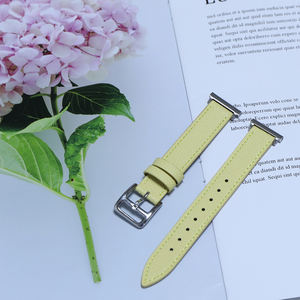 Bracelets en cuir véritable pour Samsung Galaxy Watch 7 6 5 4 Bracelets de luxe respirants pour <span class=keywords><strong>montre</strong></span> intelligente <span class=keywords><strong>Bracelet</strong></span> universel 20mm - Product Image 3