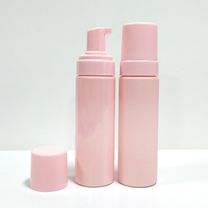Luxury 40ml 50ml 60ml 100ml 200ml in Stock pink Cosmetic Lash Cleanser Soap Hand Wash Foam <b>Pump</b> Dispenser Bottle 150 ml - Product Image 3
