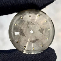 High-End RLX Alphanumerisches Zifferblatt, nicht leuchtend, 28,5 mm, nur Datum, für NH35/NH36 Mechanisches Uhrwerk, Herrenuhr-Zubehör