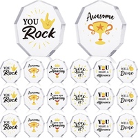 Trophée clair personnalisé avec Base Contenu personnalisé ou logo Champion Acrylique Trophée Présentoir pour Cadeaux Souvenirs