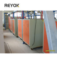Ligne de production d'anodisation de haute qualité, machines d'anodisation de l'aluminium