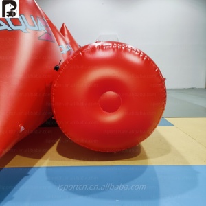 Boya Inflable Cilíndrica con Logotipo Personalizado, Boya Duradera Tipo Salchicha, Marcador Acuático <span class=keywords><strong>de</strong></span> Marca para Deportes Acuáticos/Marcación <span class=keywords><strong>de</strong></span> Seguridad/Piscina/Eventos Oceánicos - Product Image 2