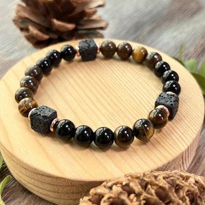 Pulsera de Piedra Natural con Cuentas de Vidrio Coloridas, Vitalidad Física, Producción Exclusiva Interna, Servicio de Empaquetado de Productos - Product Image 5